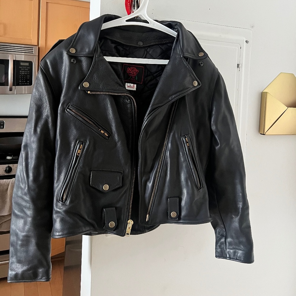 Vintage leather jacket